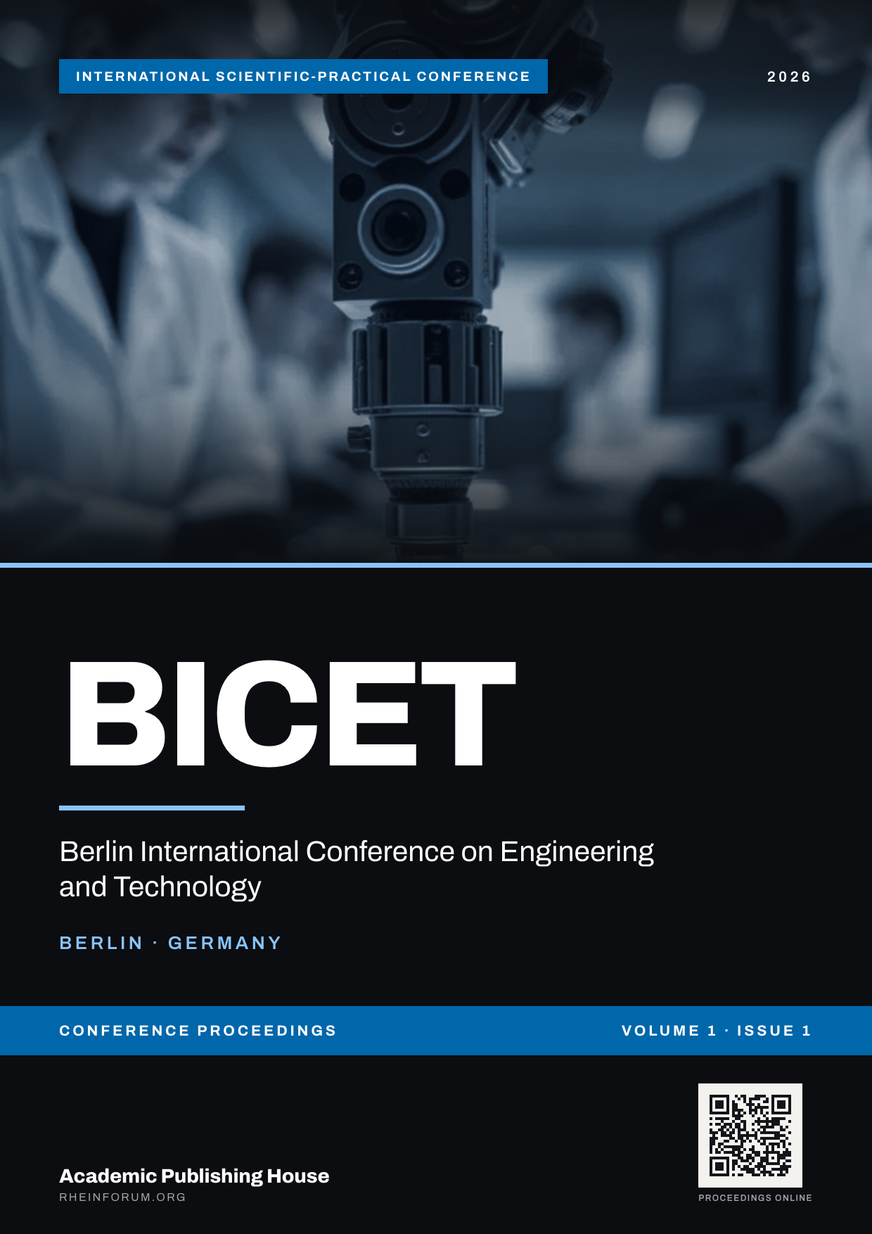 Berlin International Conference on Engineering and Technology — Volume 1, Issue 1 (2026)