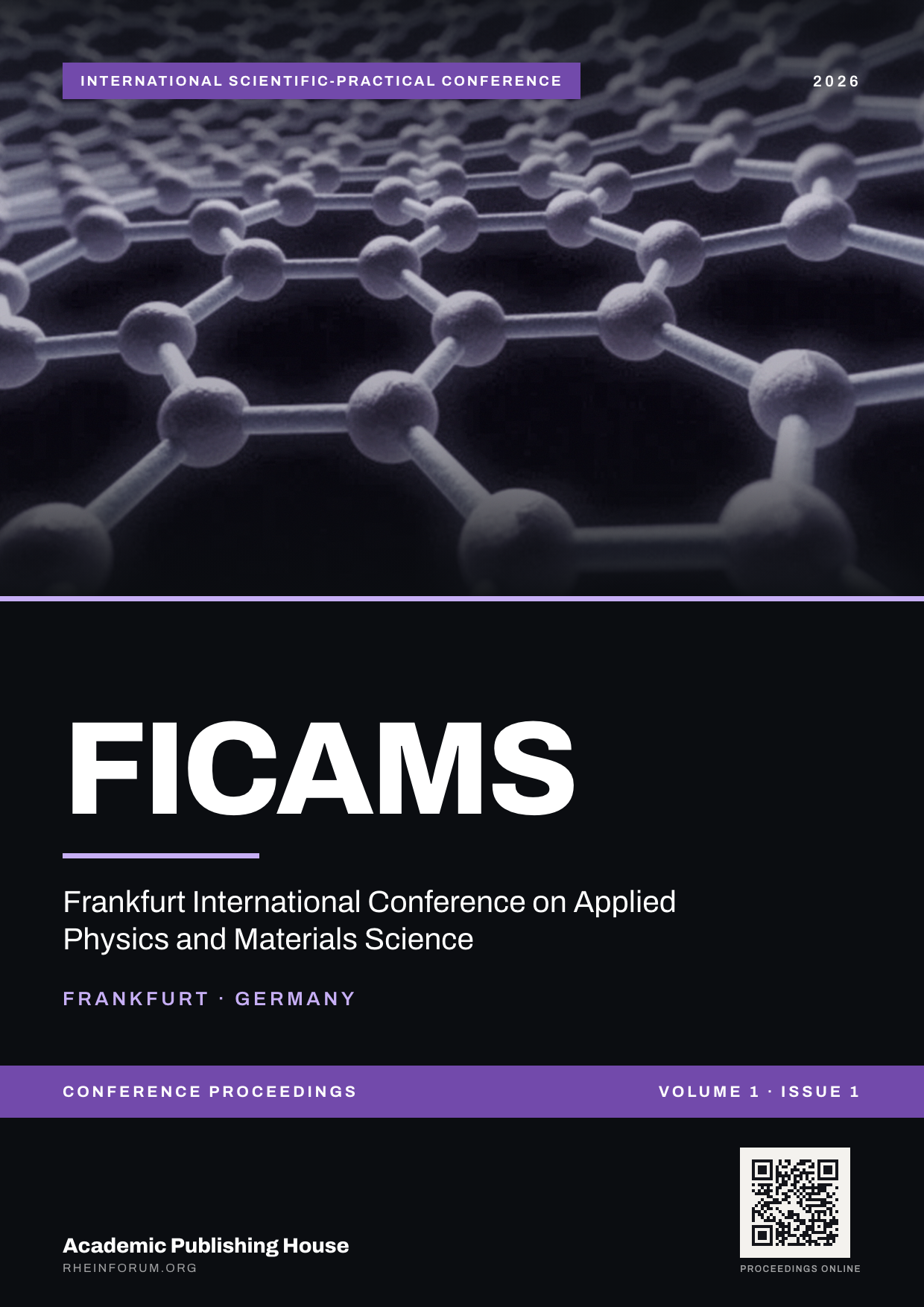 Frankfurt International Conference on Applied Physics and Materials Science — Volume 1, Issue 1 (2026)